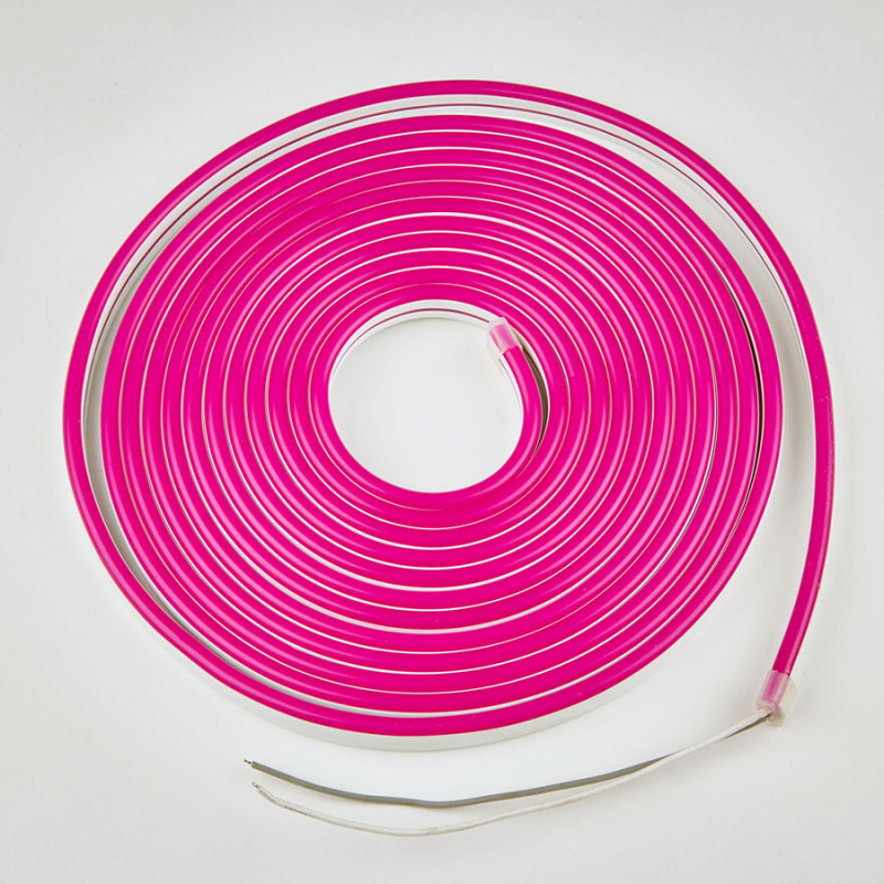 Светодиодная лента Uniel ULS-N11-2835-120LED/m-8mm-IP67-DC24V-10W/m-15M-PINK катушка в герметичной упаковке в Санкт-Петербурге