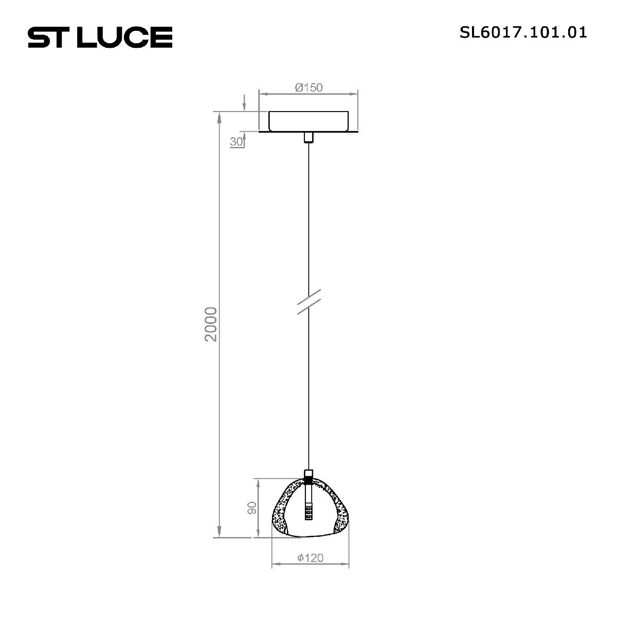 Подвесной светильник ST Luce Waterfall SL6017.101.01 в Санкт-Петербурге