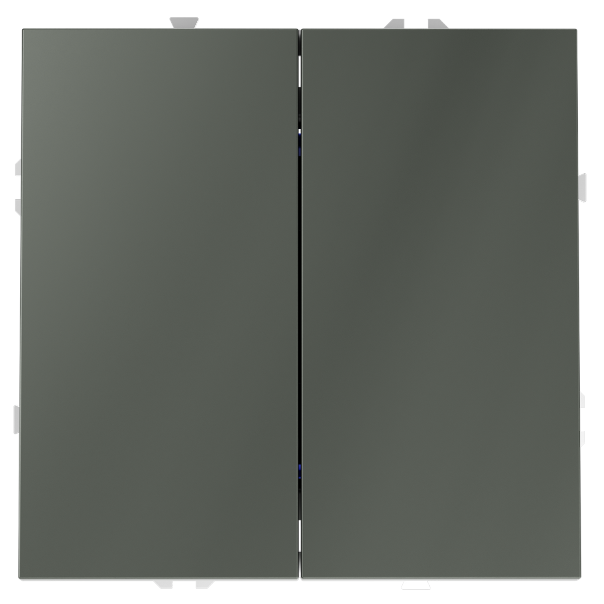 Перекрестный переключатель встраиваемый Voltum S70 двухклавишный 10А, (титан) VLS020506 в #REGION_NAME_DECLINE_PP#