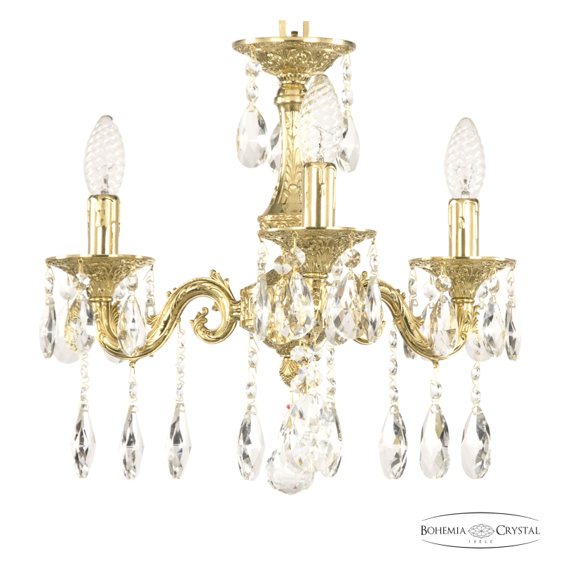Подвесная люстра Bohemia Ivele Crystal Florence 71101/3/125 A G в Санкт-Петербурге
