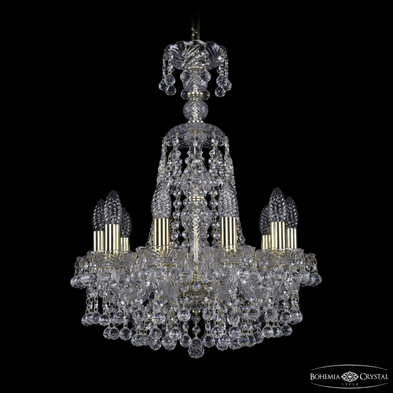 Подвесная люстра Bohemia Ivele Crystal 1409/10/141/XL-59 G в Санкт-Петербурге