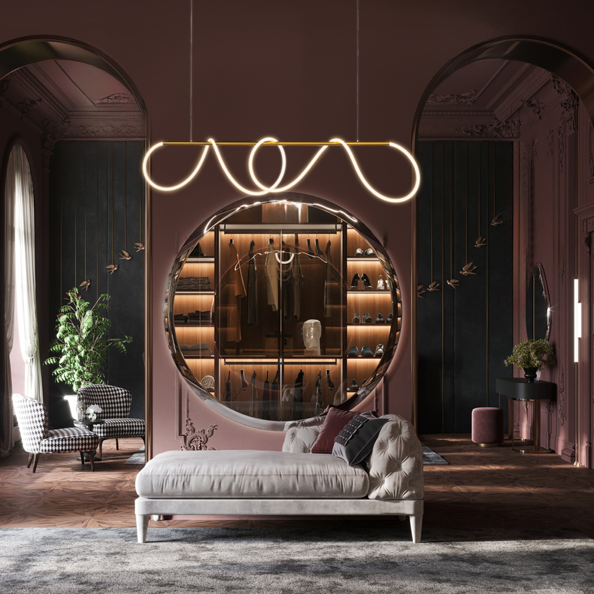 Подвесной светильник Loft IT Thread 10388P/B Brass в Санкт-Петербурге