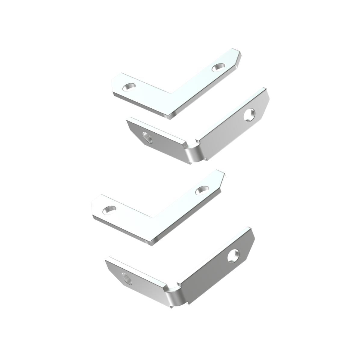 Комплект угловых соединителей шинопровода Denkirs Smart One TR2027-AL в #REGION_NAME_DECLINE_PP#