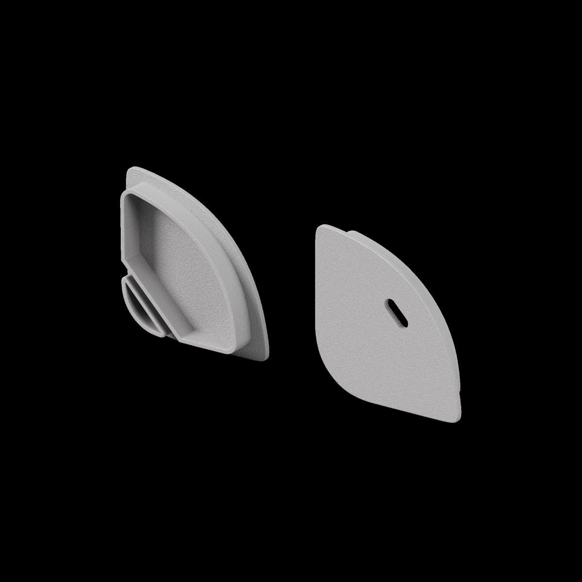 Комплект заглушек для профиля 30×30 2шт Maytoni Led Strip ALM-3030-EC 642073 в Санкт-Петербурге