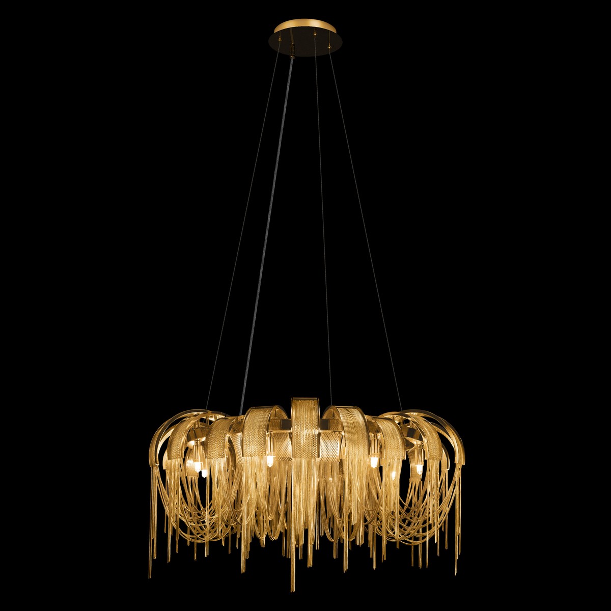 Подвесная люстра Loft IT Volver 10404/800 GD в Санкт-Петербурге