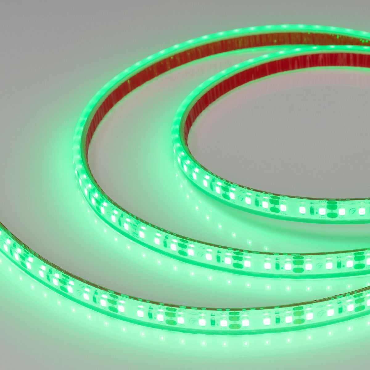 Светодиодная герметичная лента Arlight RTW-PFS-A120-11mm 24V Green (9.6 W/m, IP68, 2835, 5m) 053818 в Санкт-Петербурге