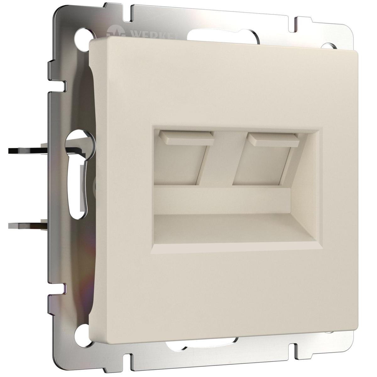 Розетка двойная Ethernet RJ-45 Werkel 4690389192289 W1181162 a062429 в Санкт-Петербурге