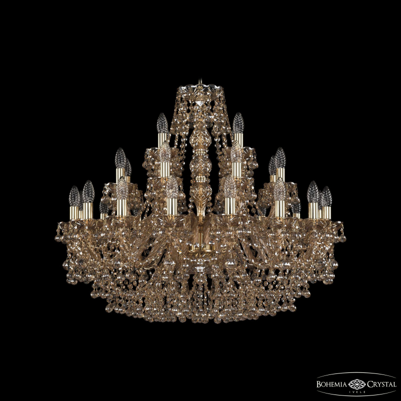 Подвесная люстра Bohemia Ivele Crystal 1409/16+8+4/300 G M721 в Санкт-Петербурге