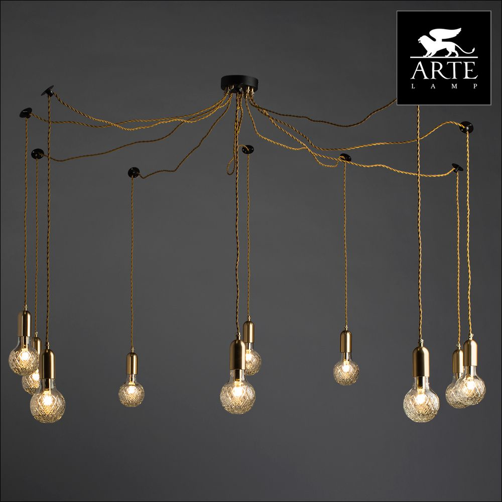 Подвесная люстра Arte Lamp 70 A8040SP-10SG в Санкт-Петербурге