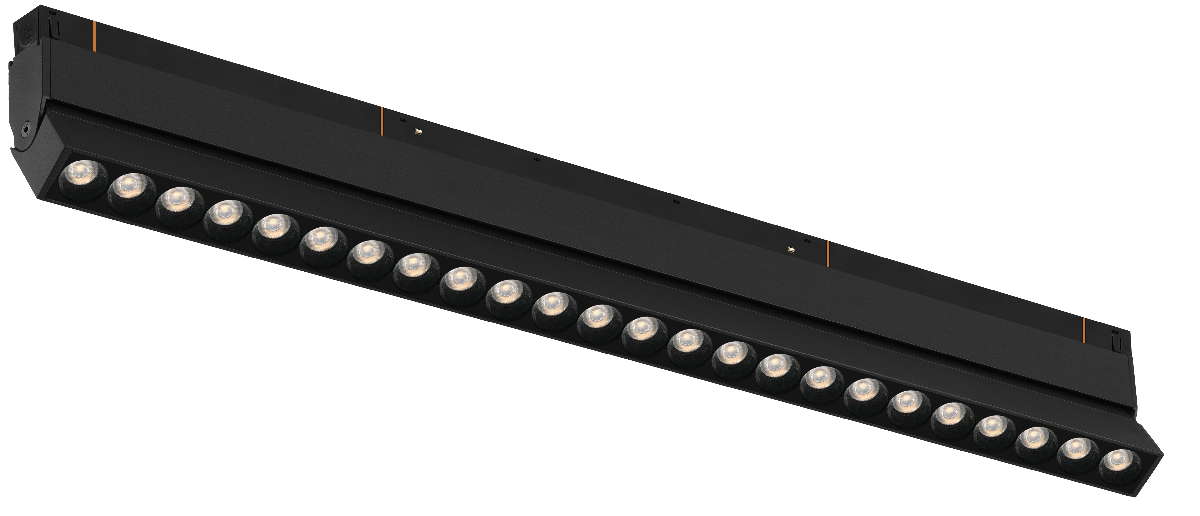 Трековый магнитный светильник iLedex Vision 4822-003-L462-24W-38DG-3000K-BK в Санкт-Петербурге