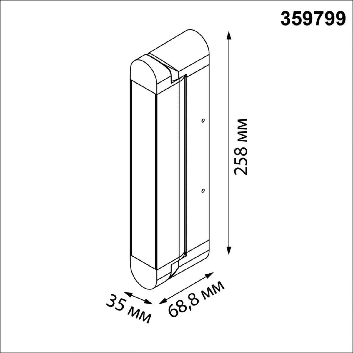 Накладной светильник с переключателем цветовой температуры Novotech Over Iter 359799 в #REGION_NAME_DECLINE_PP#