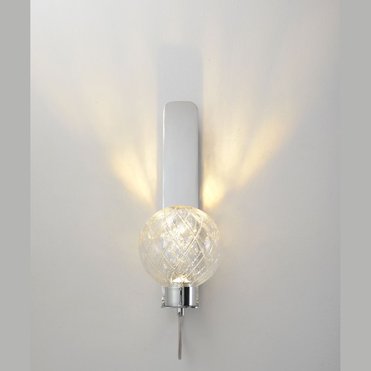 Бра Crystal Lux BELLA AP1 CHROME в #REGION_NAME_DECLINE_PP#