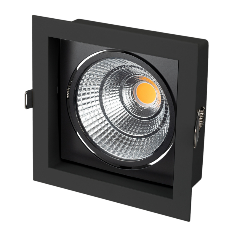 Встраиваемый светильник Arlight CL-KARDAN-S152x152-25W White6000 (BK-BK, 30 deg) 037028 в Санкт-Петербурге
