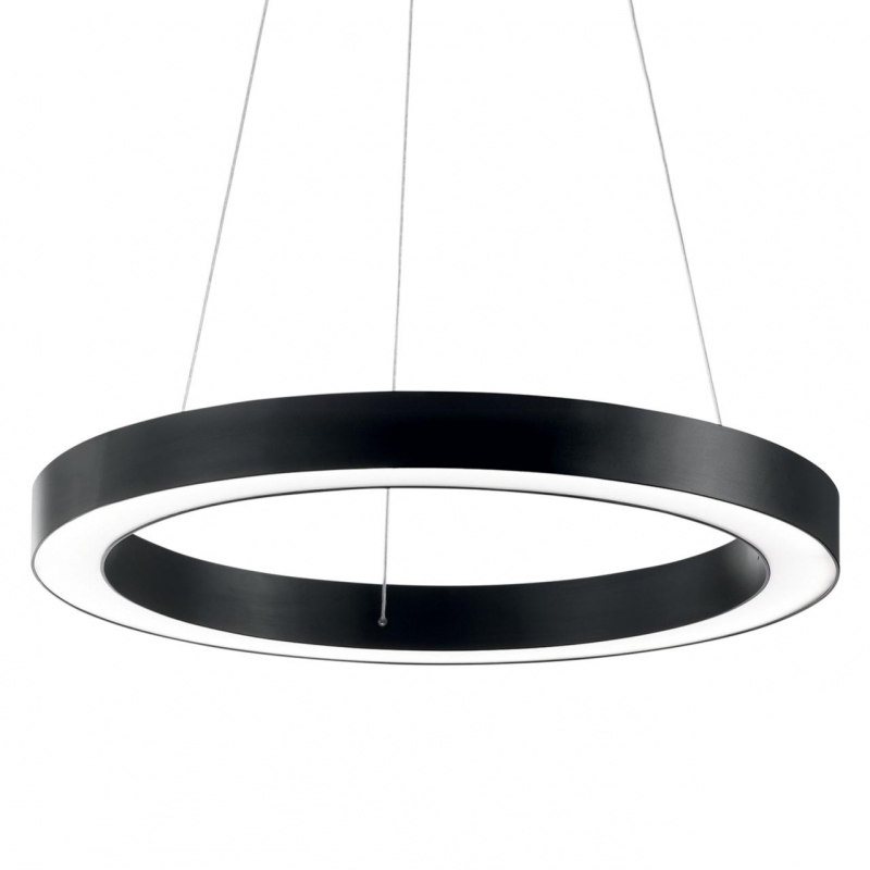 Подвесной светодиодный светильник Ideal Lux Oracle SP1 D70 Nero 222110 в Санкт-Петербурге