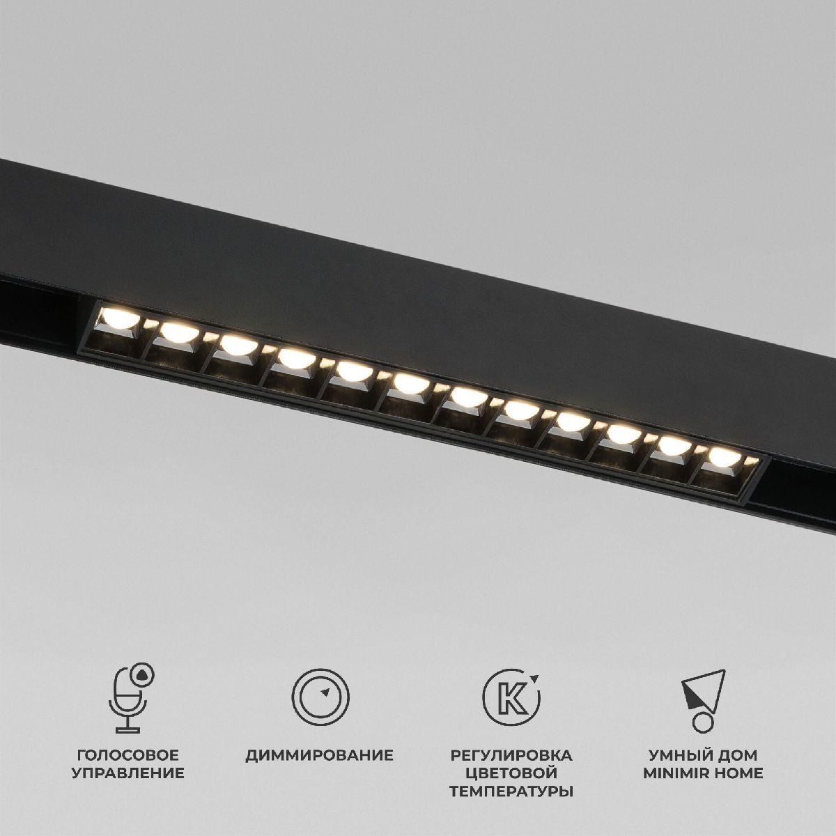 Трековый магнитный светильник Elektrostandard Slim Magnetic 4690389204760 85192/01 a066584 в Санкт-Петербурге