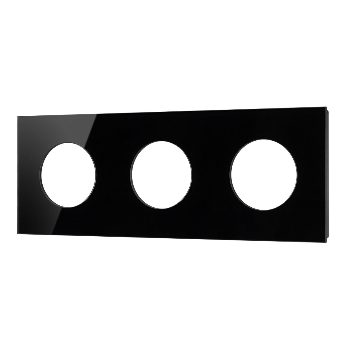 Рамка стеклянная на 3 поста Arlight FRM-GLARE-GC-3-BK 043839 в Санкт-Петербурге