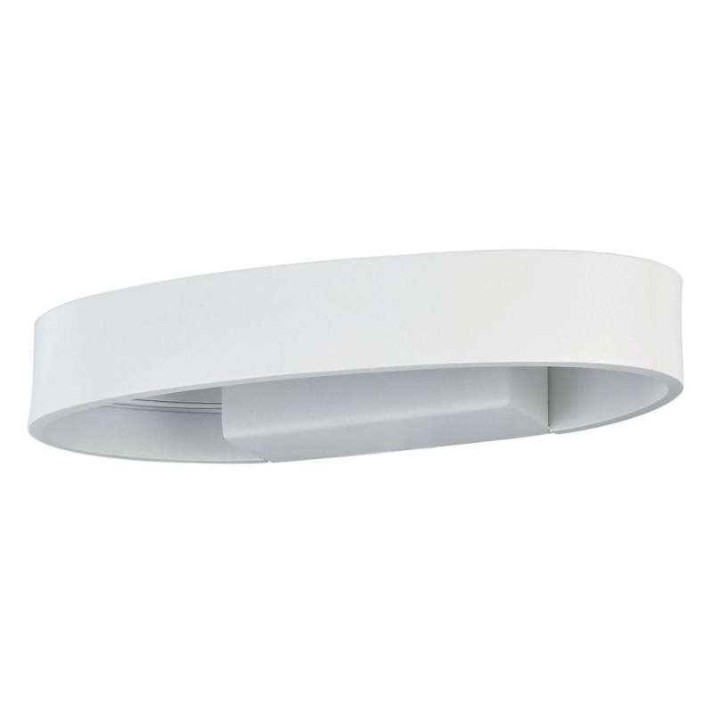 Настенный светодиодный светильник Ideal Lux Zed AP1 Oval Bianco 115153 в Санкт-Петербурге