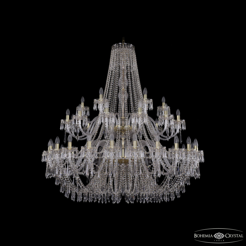 Подвесная люстра Bohemia Ivele Crystal 1403/24+12+6/530/2d G в Санкт-Петербурге