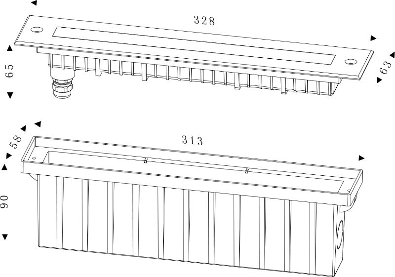 Уличный светильник Deko-Light Line 730262 в Санкт-Петербурге