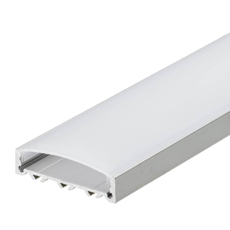 Профиль с экраном Arlight ALU-SUPER-H10-2000 ANOD+FROST 014865 в Санкт-Петербурге