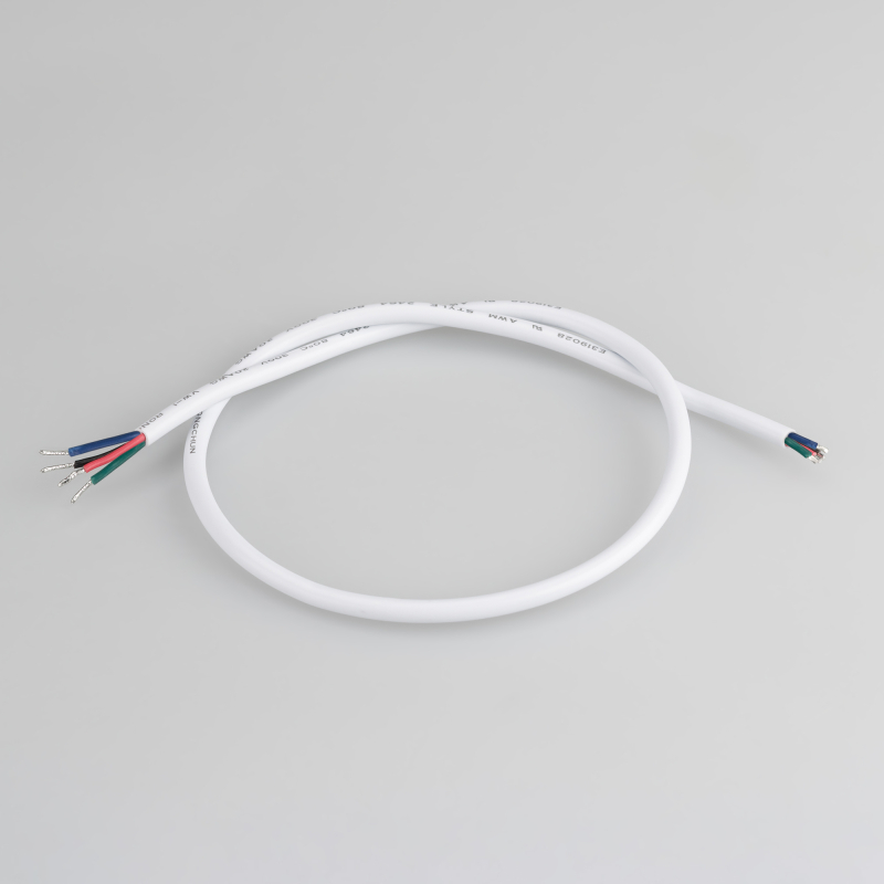 Провод питания Arlight ARL-Moonlight-20AWG-4W-D4.5-CU-500 White 028103 в Санкт-Петербурге