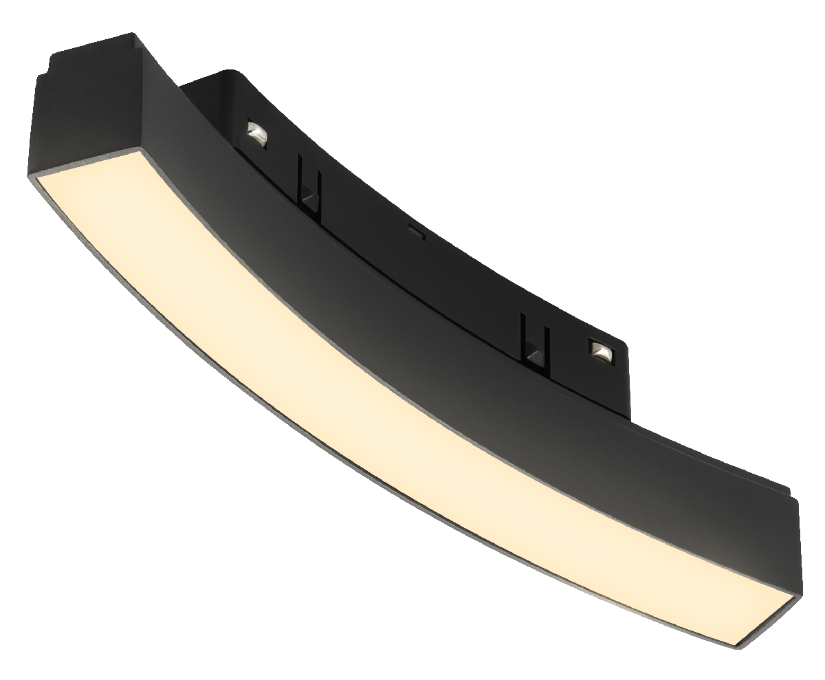 Трековый магнитный светильник iLedex Vision 4822-032-L190-D1500-6W-110DG-3000K-BK в Санкт-Петербурге