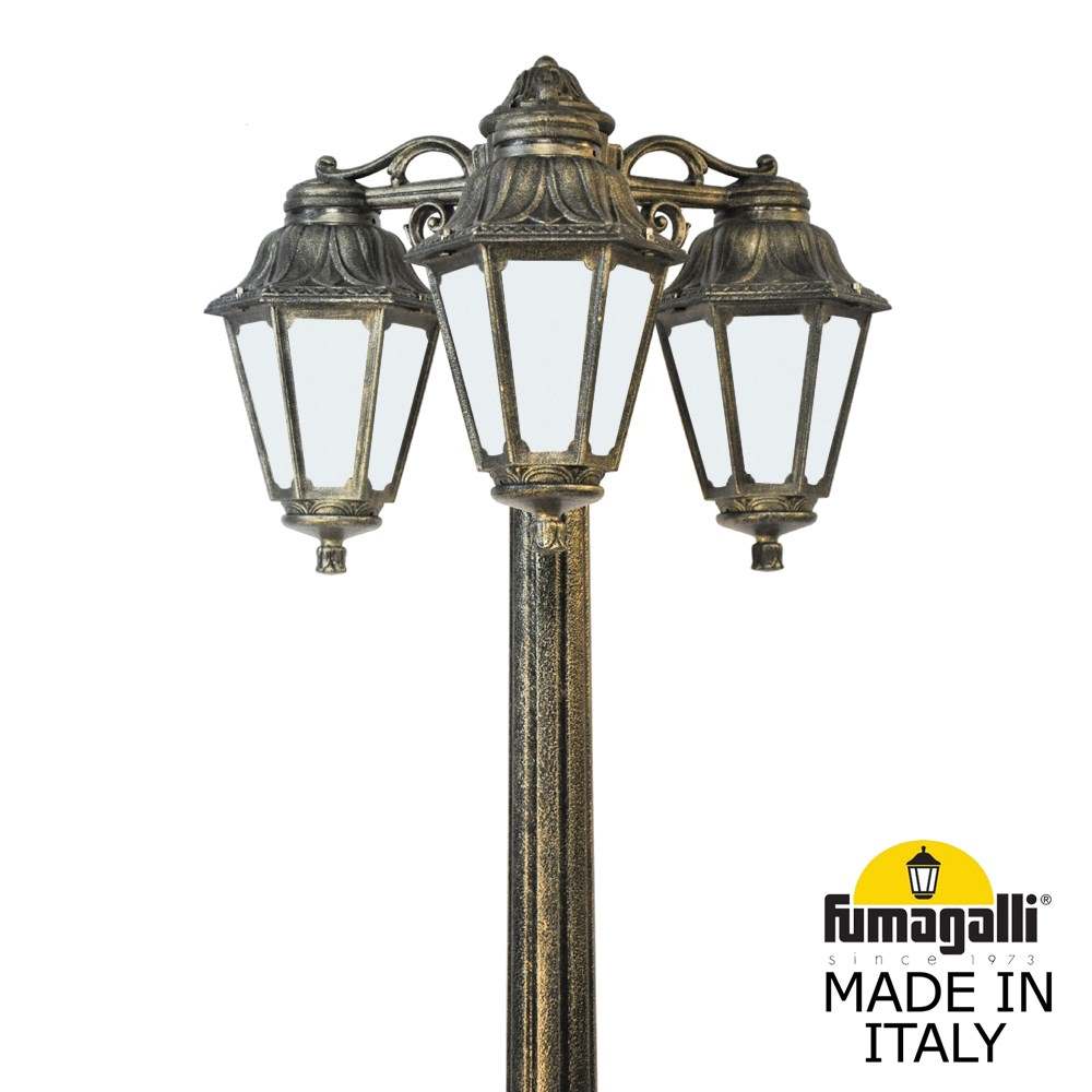 Садово-парковый светильник Fumagalli RICU BISSO/ANNA 3L DN E22.157.S30.BYE27DN в Санкт-Петербурге