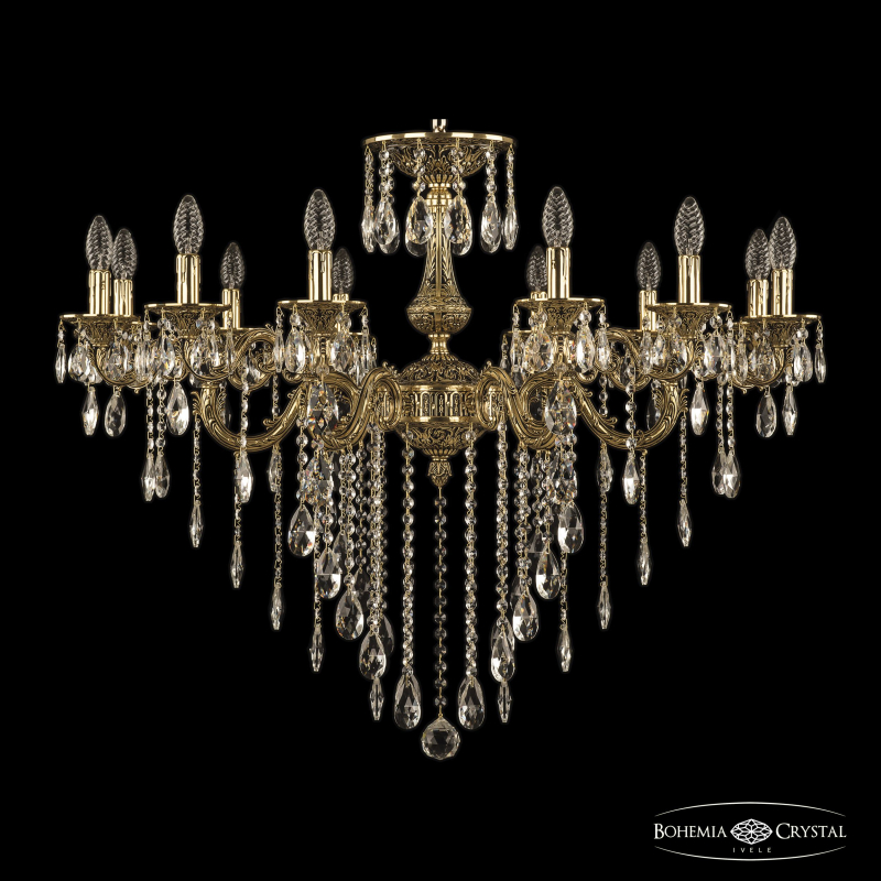 Подвесная люстра Bohemia Ivele Crystal Florence 71104/12/350 B GB в Санкт-Петербурге