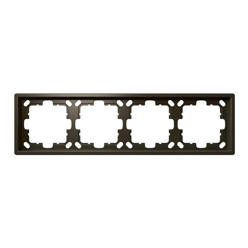 Рамка серия FD 4-постовая Jasmart FD1004BR в #REGION_NAME_DECLINE_PP#