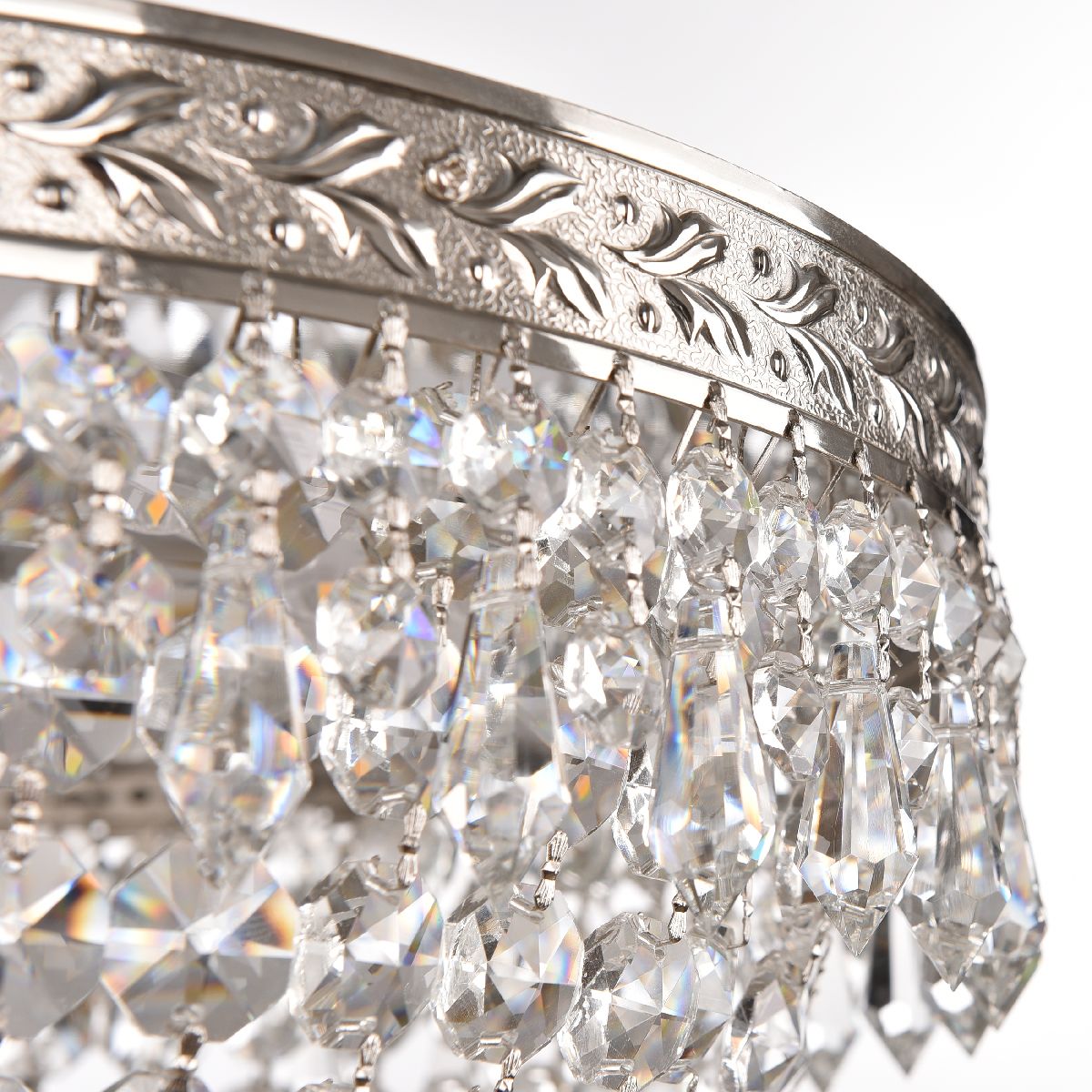 Потолочная люстра Bohemia Ivele Crystal 19011/55IV/LED-DIM Ni в Санкт-Петербурге