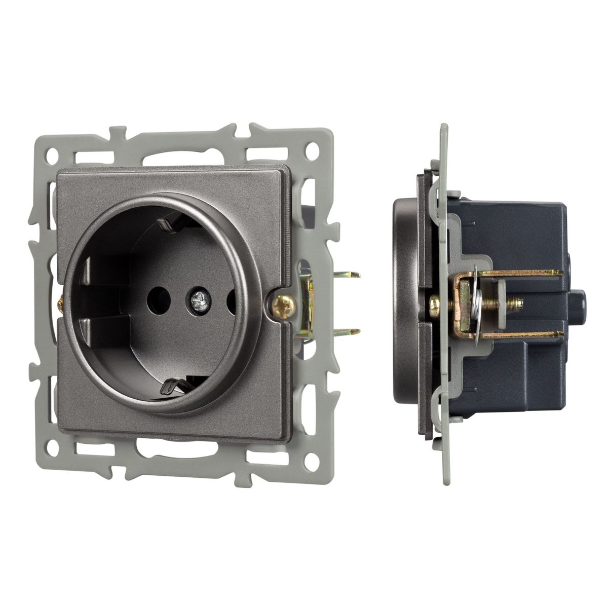 Механизм электрической розетки Arlight SCT-GP-MEU-PL-GR (250V, 16A) 043741 в Санкт-Петербурге