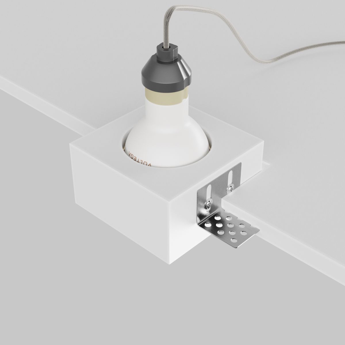 Встраиваемый светильник Maytoni Technical Gyps Modern DL131-GU10-01-W в Санкт-Петербурге