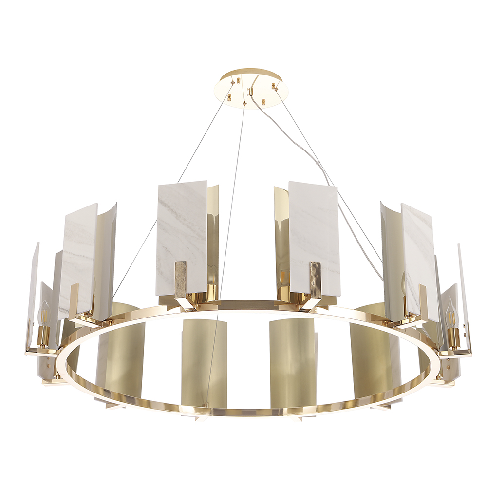 Подвесная люстра Crystal Lux DELUXE SP12 в #REGION_NAME_DECLINE_PP#