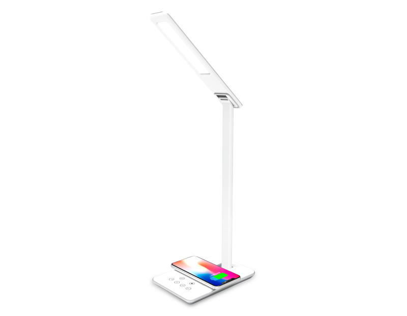 Настольная лампа с беспроводной зарядкой и USB портом Ambrella Light Desk DE581 в #REGION_NAME_DECLINE_PP#