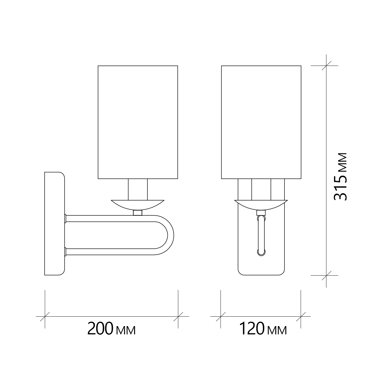 Бра Escada Eclipse 10166/1A Brass в Санкт-Петербурге