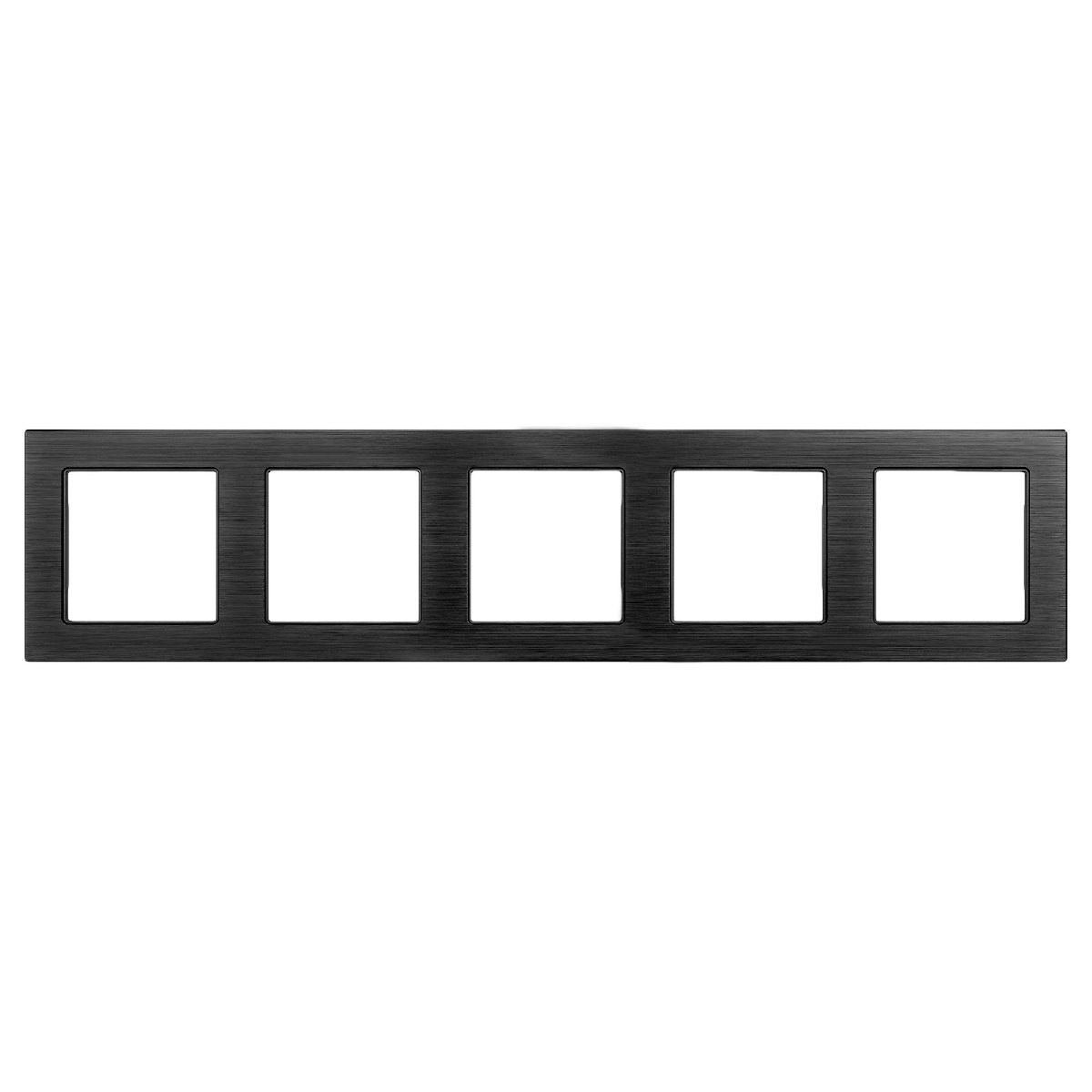 Рамка на 5 постов Arlight FRM-PRESTO-ALS-5-BK 043865 в #REGION_NAME_DECLINE_PP#