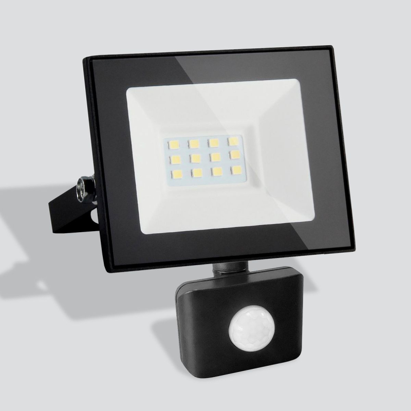 Прожектор светодиодный Elektrostandard Elementary (с датчиком) 024 FL LED 20W 6500K IP44 4690389154737 в Санкт-Петербурге