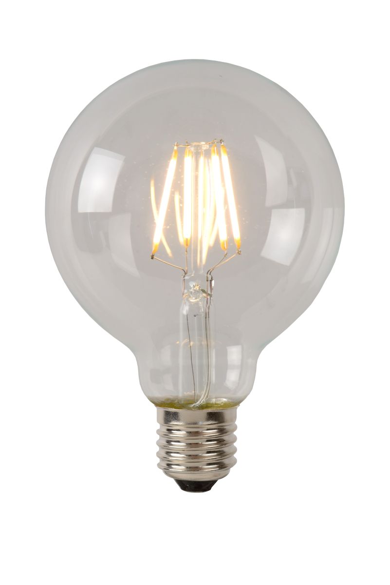Светодиодная филаментная лампа Lucide E27 7W 2700K шар 49081/07/60 в Санкт-Петербурге