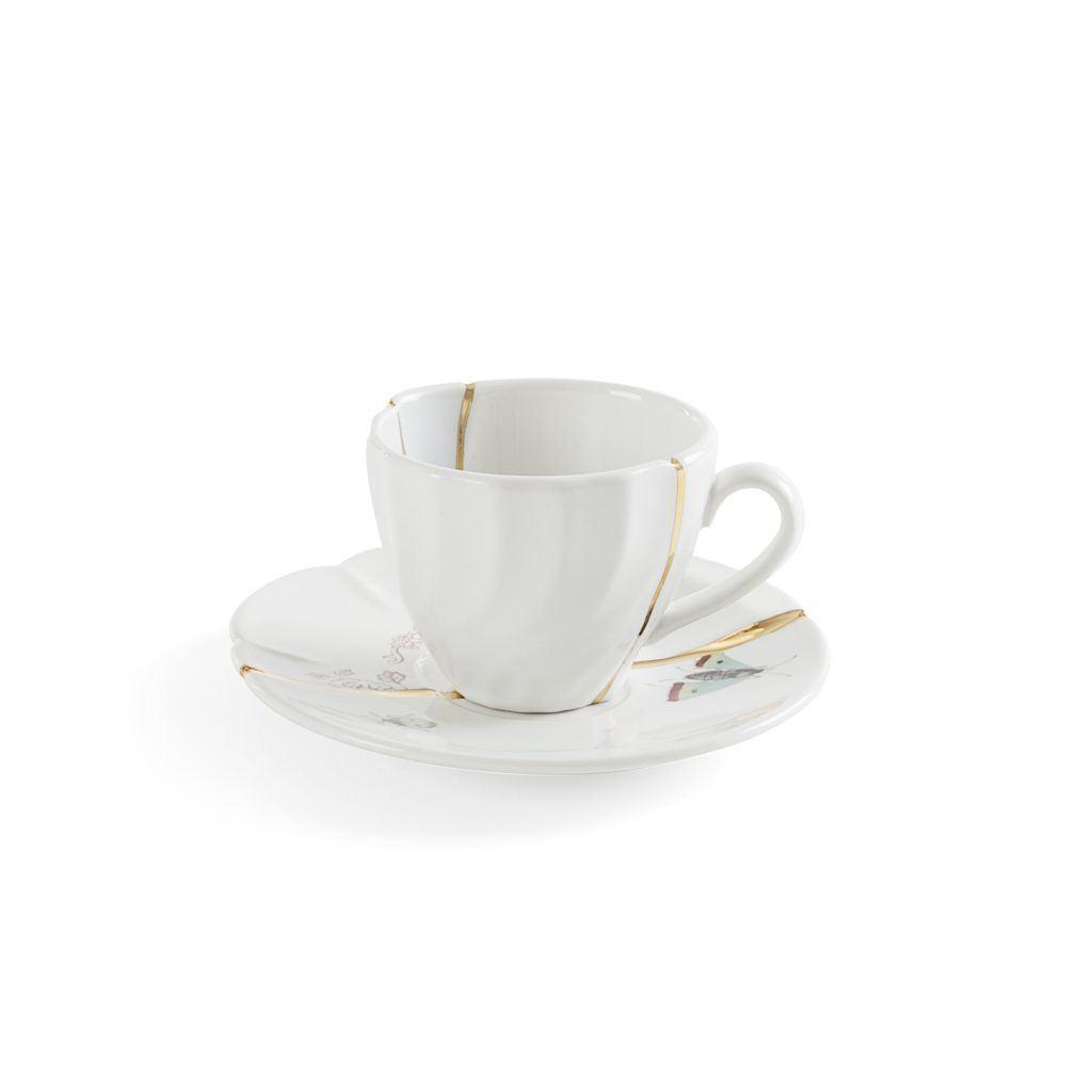 Кофейная пара Seletti Kintsugi 09642 в Санкт-Петербурге