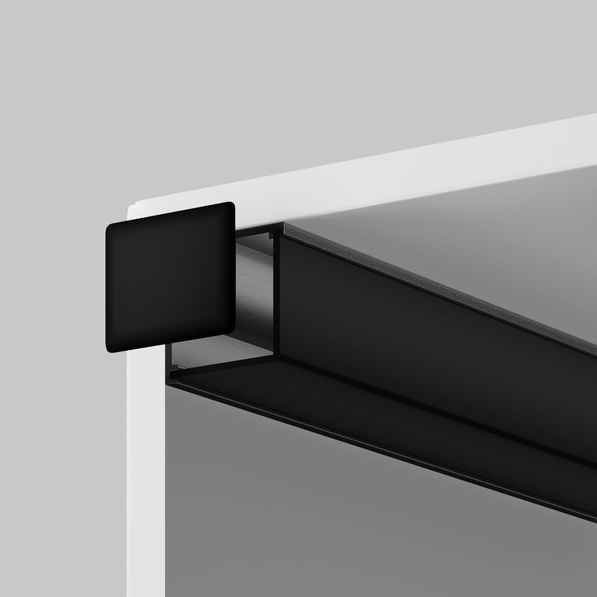 Комплект заглушек для профиля 16×16 2шт Maytoni Led Strip ALM-1616S-B-EC 642030 в Санкт-Петербурге