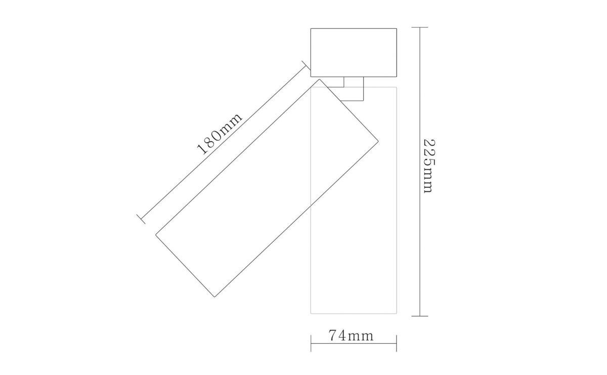 Накладной спот Donolux Rollo DL18895R30W1B ST в Санкт-Петербурге