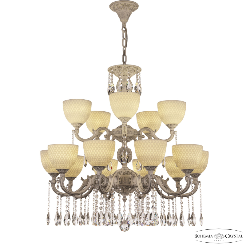 Подвесная люстра Bohemia Ivele Crystal AL78101/10+5/250/2D A WMN P1 U Wave в Санкт-Петербурге