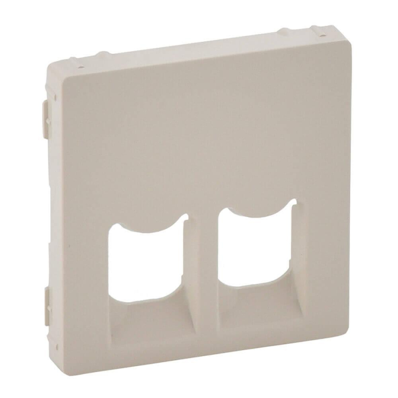 Лицевая панель Legrand Valena Life розетки телефонной RJ-11/Ethernet RJ-45 слоновая кость 755421 в Санкт-Петербурге