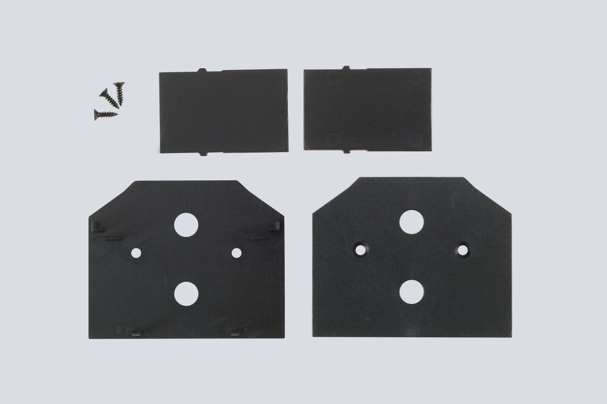 Заглушка для встраиваемого шинопровода в натяжной ПВХ потолок (4 шт.) Crystal Lux Space 220 CLT 0.235 06 BL в #REGION_NAME_DECLINE_PP#