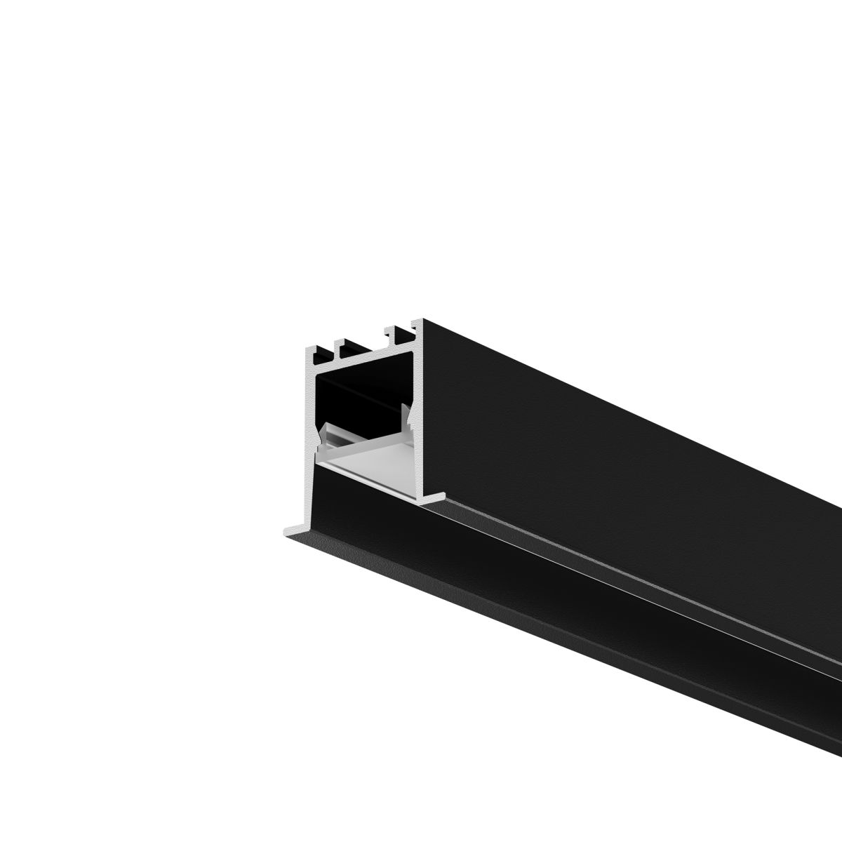 Алюминиевый профиль встраиваемый скрытого монтажа 22x22 Maytoni Led Strip ALM-2222-B-2M 632013 в Санкт-Петербурге