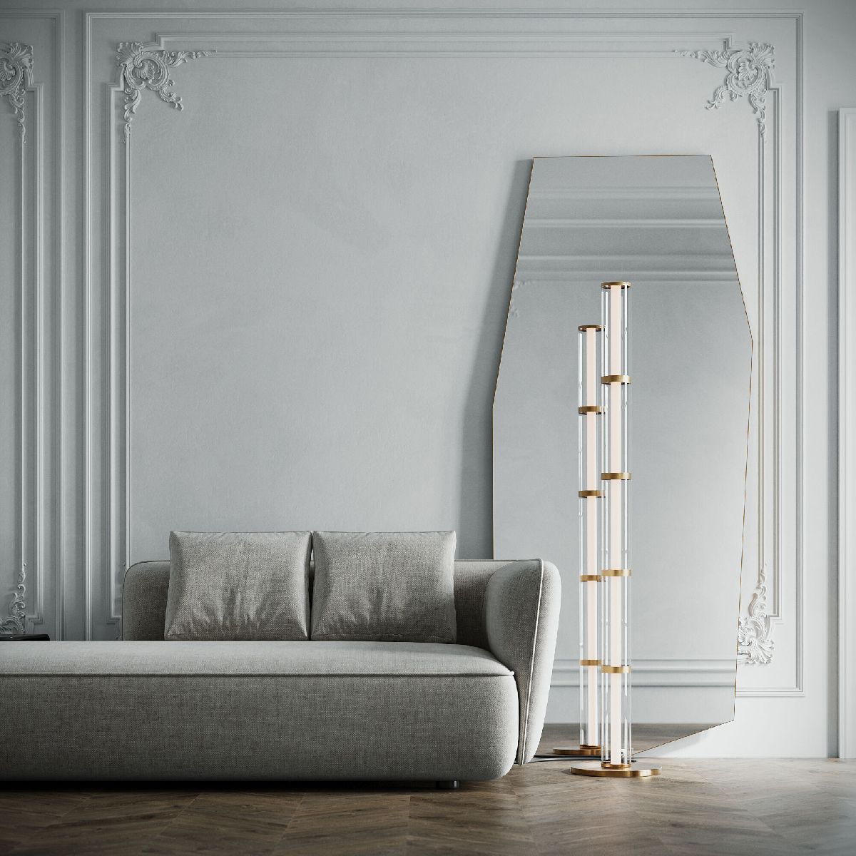 Торшер Eurosvet Stark 80537/1 латунь a067959 в #REGION_NAME_DECLINE_PP#