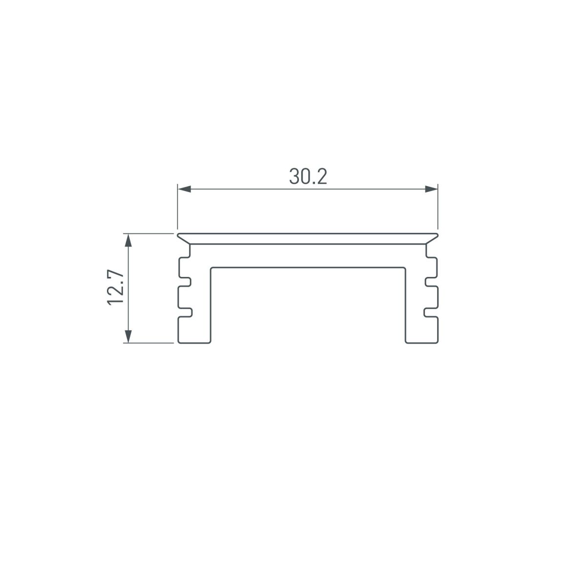 Экран Arlight LINE-3535-BENT-SIDE-2M OPAL 055987 в Санкт-Петербурге