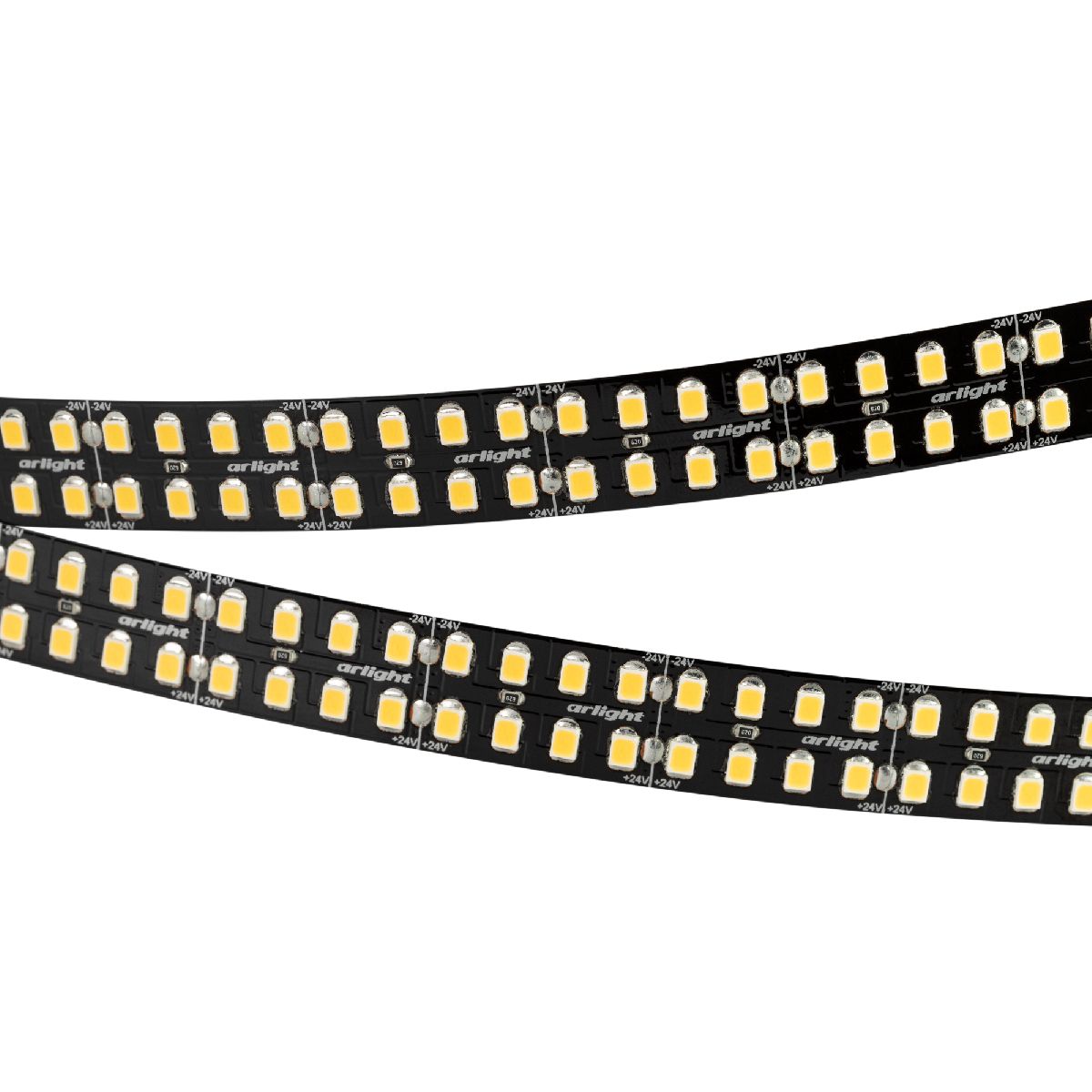 Светодиодная лента Arlight RT-A320-BLACK-15mm 24V Warm3000 (24 W/m, IP20, 2835, 5m) 032610(2) в Санкт-Петербурге