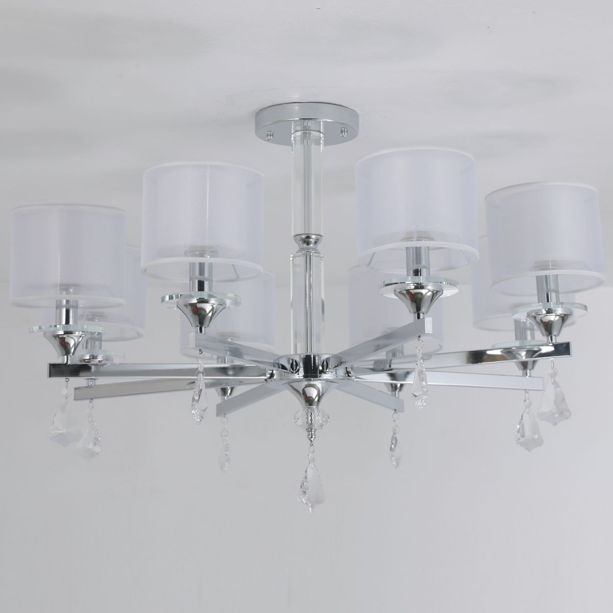 Люстра на штанге Illumico IL1354-8CPA-29 CR Romei в #REGION_NAME_DECLINE_PP#