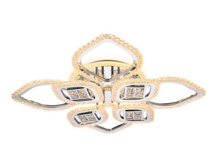 Потолочная светодиодная люстра Ambrella Light Acrylica Ice FA283 в Санкт-Петербурге
